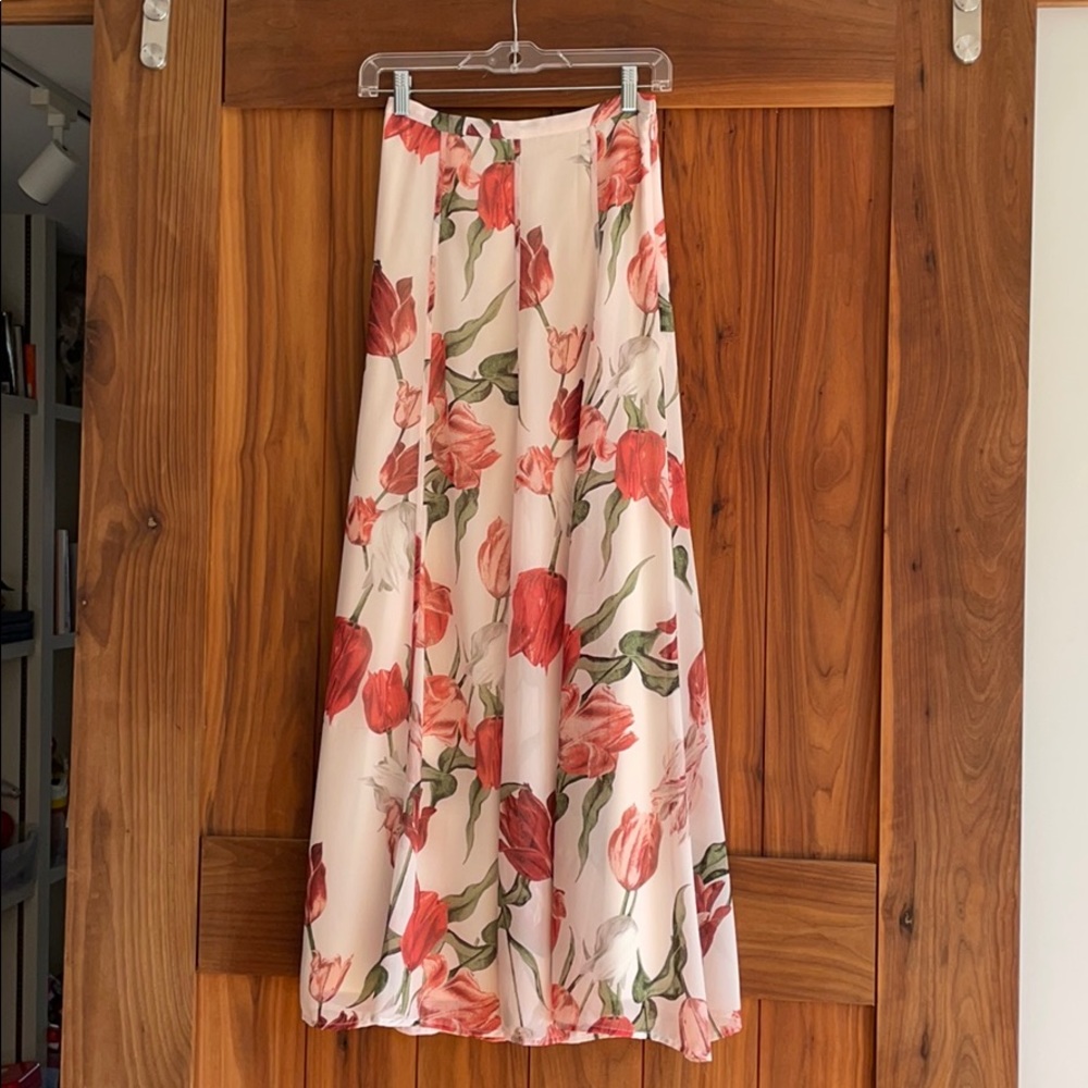 Paper Crown Maxi Skirt